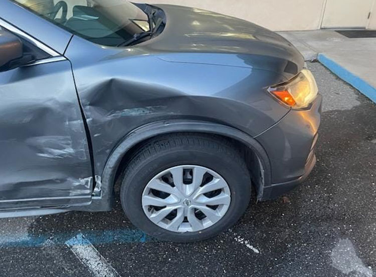 Vehicle before collision repair